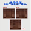 Ver imagem 1 de Guarda Roupa Daymond 8 Portas 8 Gavetas 100%mdf D Doro