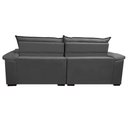 Ver imagem 6 de Sofá Retrátil e Reclinável 2,12m Molas Ensacadas Cama inBox Alemanha de Viscoelástico Velusoft