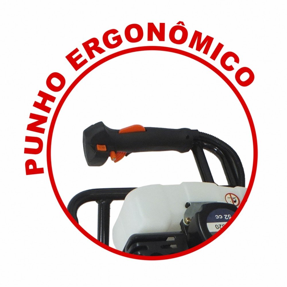 Perfurador Maquina de perfurar a Gasolina Vulcan VPS520 com broca 80x20cm + extensor alongador 50cm  - 6