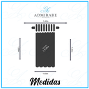 Ver imagem 4 de Cortina 1Folha Blackout PVC Corta Luz 140x180 Admirare Cor: Preto