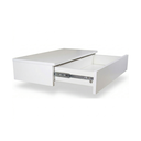 Ver imagem 2 de Penteadeira Gaveta Suspensa 40 cm MDF com Gaveta Trilho Telescópico Mesa Maquiagem Camarin - Branco