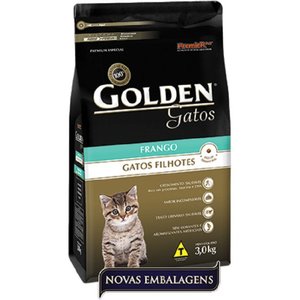 Ração Golden Gato Filhote - Frango - 3kg
