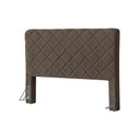 Ver imagem 2 de Cabeceira Cama Box King 1,93m Estofada Capri Veludo Marrom