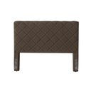 Ver imagem 3 de Cabeceira Cama Box King 1,93m Estofada Capri Veludo Marrom