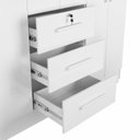 Ver imagem 5 de Guarda-Roupa 6 Portas 3 Gavetas Amanda Yescasa Branco