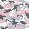 Papel de Parede Adesivo Camuflado Rosa 54712 0,58x3,00M - 1