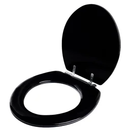 Assento Sanitário Almodadado Macio Flamingo Preto para vaso Incepa - 2
