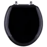 Assento Sanitário Almodadado Macio Flamingo Preto para vaso Incepa - 1