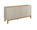 Ver imagem 1 de Buffet Flip 4PTS 1,60m Off White/Cinamomo