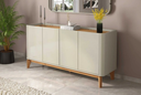 Ver imagem 2 de Buffet Flip 4PTS 1,60m Off White/Cinamomo