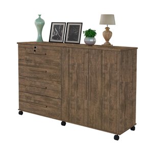 Comoda Bronze Cor:canela Mizza Decor - Armário para Quarto