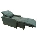 Ver imagem 3 de Poltrona Retratil e Reclinavel Com Rodape Regulavel Azera Verde