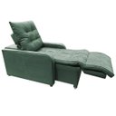 Ver imagem 4 de Poltrona Retratil e Reclinavel Com Rodape Regulavel Azera Verde