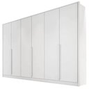 Ver imagem 1 de Guarda Roupa Ibiza Casal 6 Portas 8 Gavetas Bianchi Cor Branco