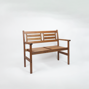 Banco com Encosto Jardim 2 Lugares Ecograndis Jatobá