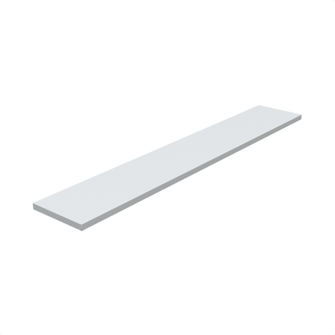 1 Prateleira Branca 90X15 Com Suporte Flutuante Mdf  Organizadora Decoração Cozinha Quarto Banheiro