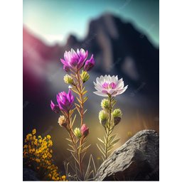 Quadro Decorativo Tela Canvas Floral Ref:qbfl2 Lojall - 2
