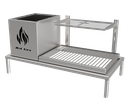 Ver imagem 1 de Churrasqueira Hotbox Parrilla para Alvenaria - 1 Firebox + 1 Grelha Uruguaia