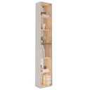 Ver imagem 4 de Estante para TV e Home Theater até 85 Polegadas com LED 258CMX217CM Austin