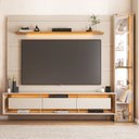 Ver imagem 1 de Estante para TV e Home Theater até 85 Polegadas com LED 258CMX217CM Austin