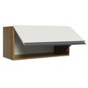 Ver imagem 4 de Armário Aéreo de Cozinha 70cm 1 Porta Basculante Branco