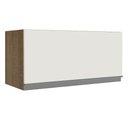 Ver imagem 1 de Armário Aéreo de Cozinha 70cm 1 Porta Basculante Branco