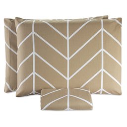 Jogo de Lençol King 3 Peças 200 Fios 100% algodão - Tous Les Jours:Rua da Praia - 1