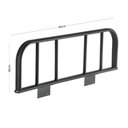 Ver imagem 3 de Grade Protetora para Cama Aço Carbono Preto Fosco 30cm Schmi