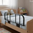 Ver imagem 2 de Grade Protetora para Cama Aço Carbono Preto Fosco 30cm Schmi