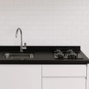 Ver imagem 1 de Pia de Cozinha Granito Negresco 150cm Parte Cooktop e Cuba: Negresco