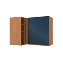 Ver imagem 1 de Aereo 1 Porta de Canto 98 Cm R647 Linha Ciela Kappesberg - Canela/azul Profundo