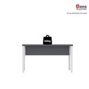 Ver imagem 4 de Mesa Escritório 1500x600x750mm M150-60pe40tub Grafito-branco