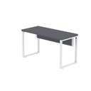 Ver imagem 5 de Mesa Escritório 1500x600x750mm M150-60pe40tub Grafito-branco