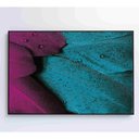 Ver imagem 2 de Quadro Penas Coloridas 120x80 Cm Vidro Impresso