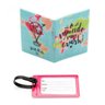 Porta Passaporte e Tag de Mala - O Mundo é Meu Crush - 3