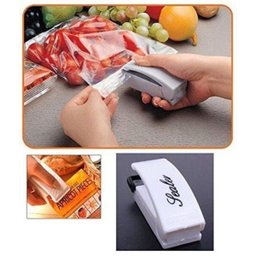 Mini Seladora de Embalagens Manual Portátil de Plastico a Pilha - 2