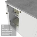 Ver mais imagens de Armário de Cozinha Completa 270 Cm Branco Vik Madesa 02