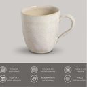 Ver mais imagens de Aparelho de Jantar 18 Peças Cerâmica Porto Brasil Orgânico Mesa Posta Bio Evergreen Latte