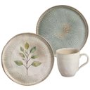 Ver imagem 1 de Aparelho de Jantar 18 Peças Cerâmica Porto Brasil Orgânico Mesa Posta Bio Evergreen Latte