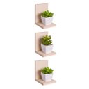 Ver imagem 1 de Kit 3 Prateleiras Buzios 15 X 12cm Bege Claro