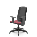 Ver imagem 2 de Cadeira Brizza 3d Pp Backplax Plaxmetal - Sintético Vinho