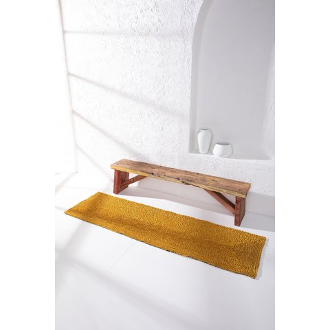 Tapete Passadeira Minimalista 1,75m Mostarda