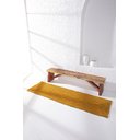 Ver imagem 1 de Tapete Passadeira Minimalista 1,75m Mostarda