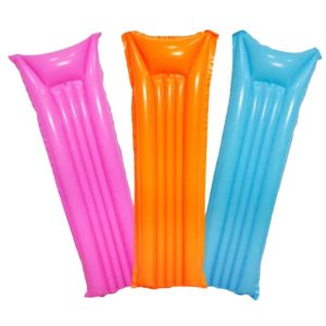 Boia Colchão Piscina Inflavel Flutuante Adulto 183cm Praia Grande Colorido