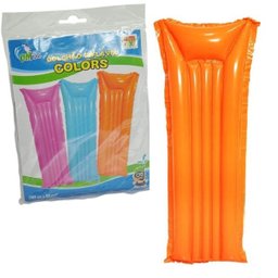 Boia Colchão Piscina Inflavel Flutuante Adulto 183cm Praia Grande Colorido - 3