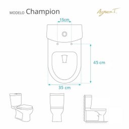 Assento Sanitário Almofadado Astra Champion Branco para Vaso Vivace - 3