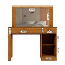 Ver imagem 3 de Penteadeira Camarim Nina Quarto com 2 Gavetas 1 Porta e Led