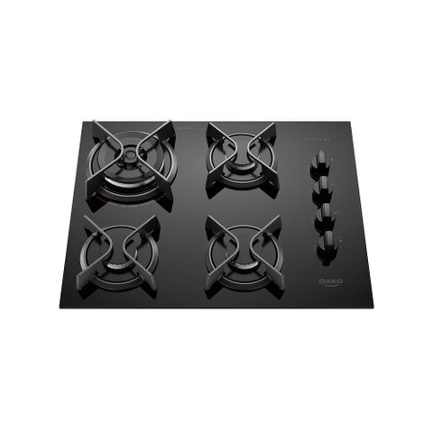 Cooktop À Gás 4 Bocas Dako Supreme