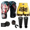 Kit Boxe Muay Thai Fheras Top EUA (03000992) - 1