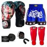 Kit Boxe Muay Thai Fheras Top EUA (03001030) - 7